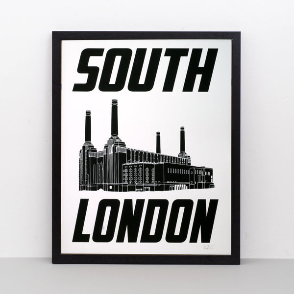 South London screen print