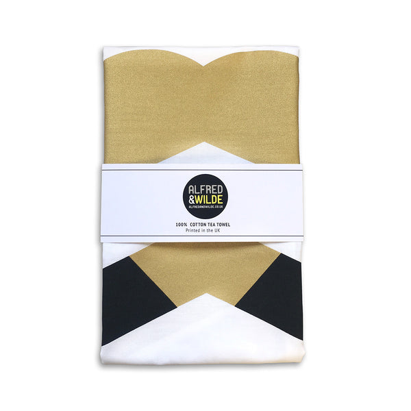 Heart London tea towel