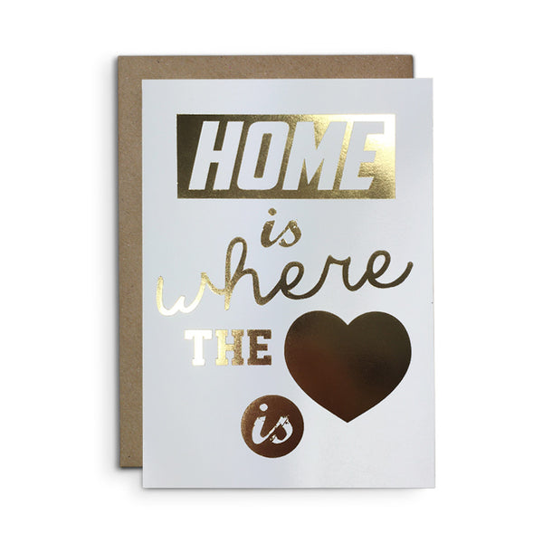 Home Is Where The Heart is card