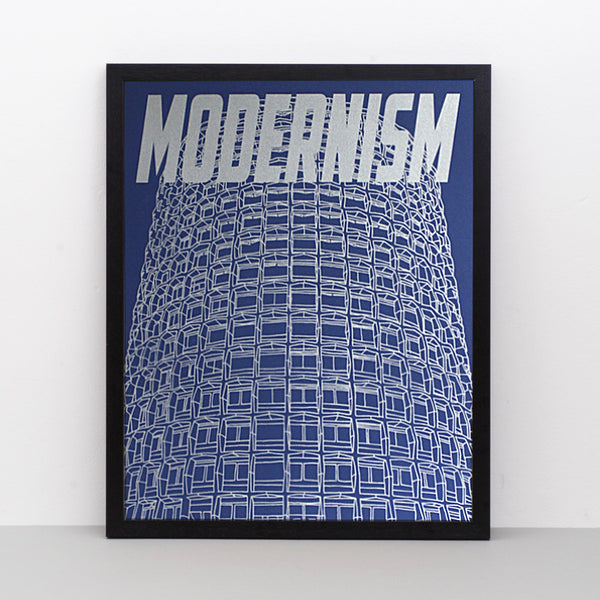 Modernism limited edition screen print