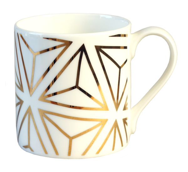 Tetrahedron mug